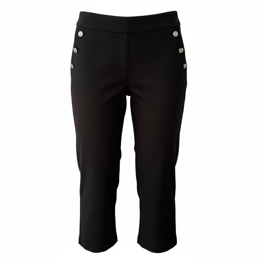 Jenna Rose Elegant Black Women's Pants Petite XL NWT Waist 17” Inseam 24”
